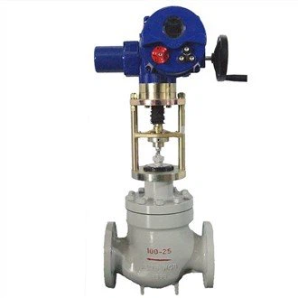 Односедельный регулирующий клапан с электрическим шумоподавлением